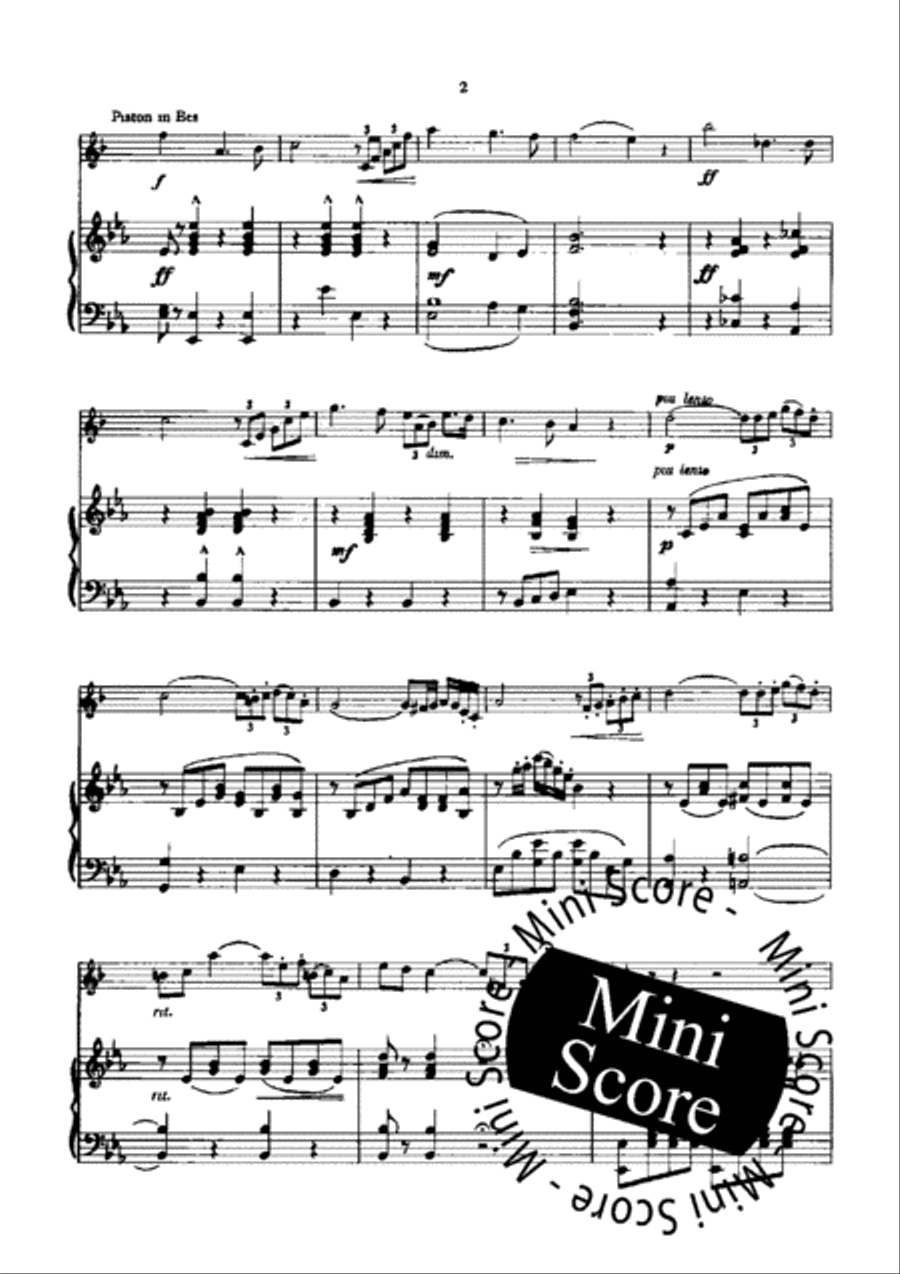Une Perle de L'Ocean Trumpet scores gallery preview page 4