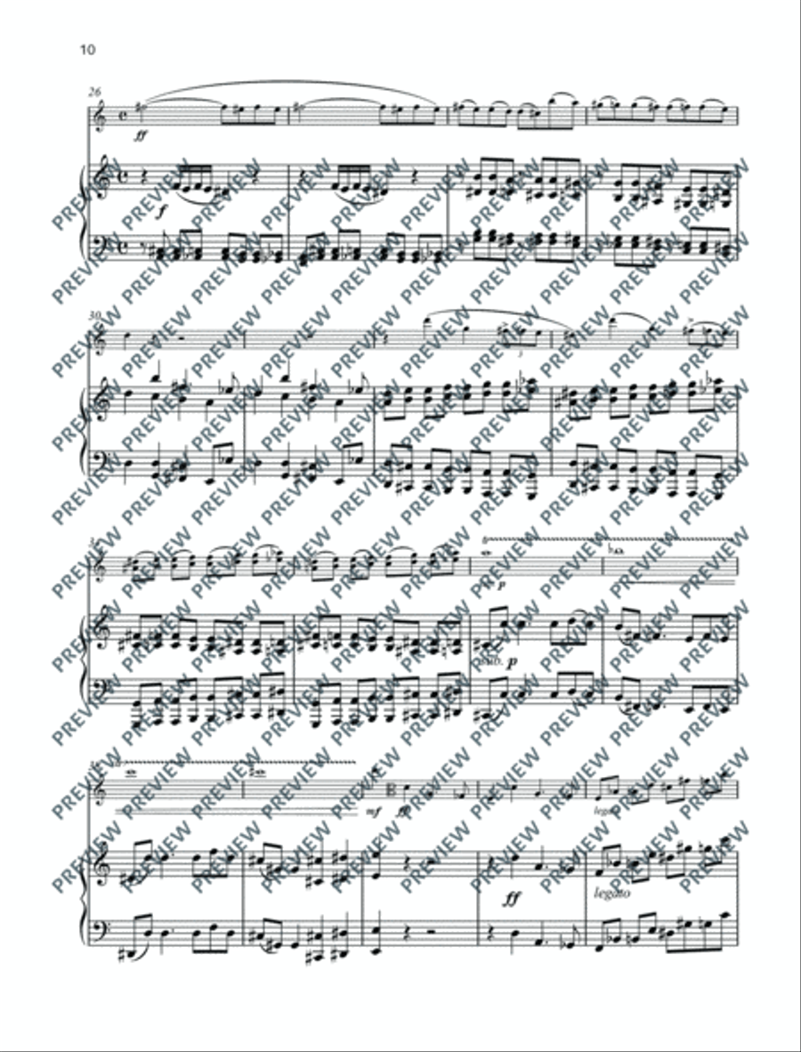 Sonate Sonate Piano Accompaniment scores gallery preview page 11