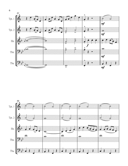 Sleigh Ride_Brass Quintet image number null