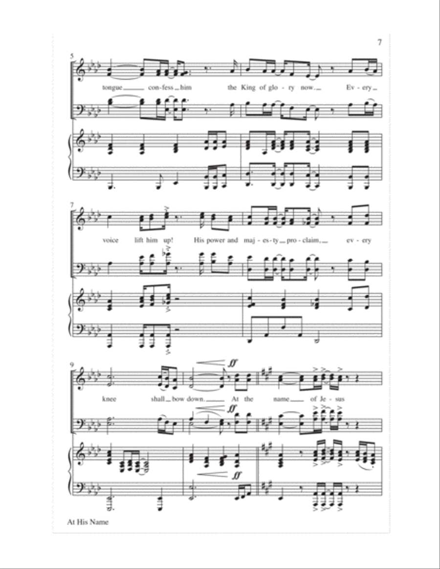 Worship Openers: Introits that Work!, Vol. 2 4-Part scores gallery preview page 9