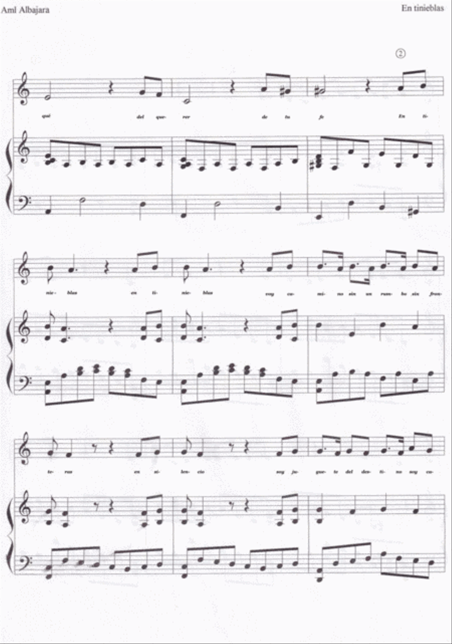 En Tinieblas Voice scores gallery preview page 3