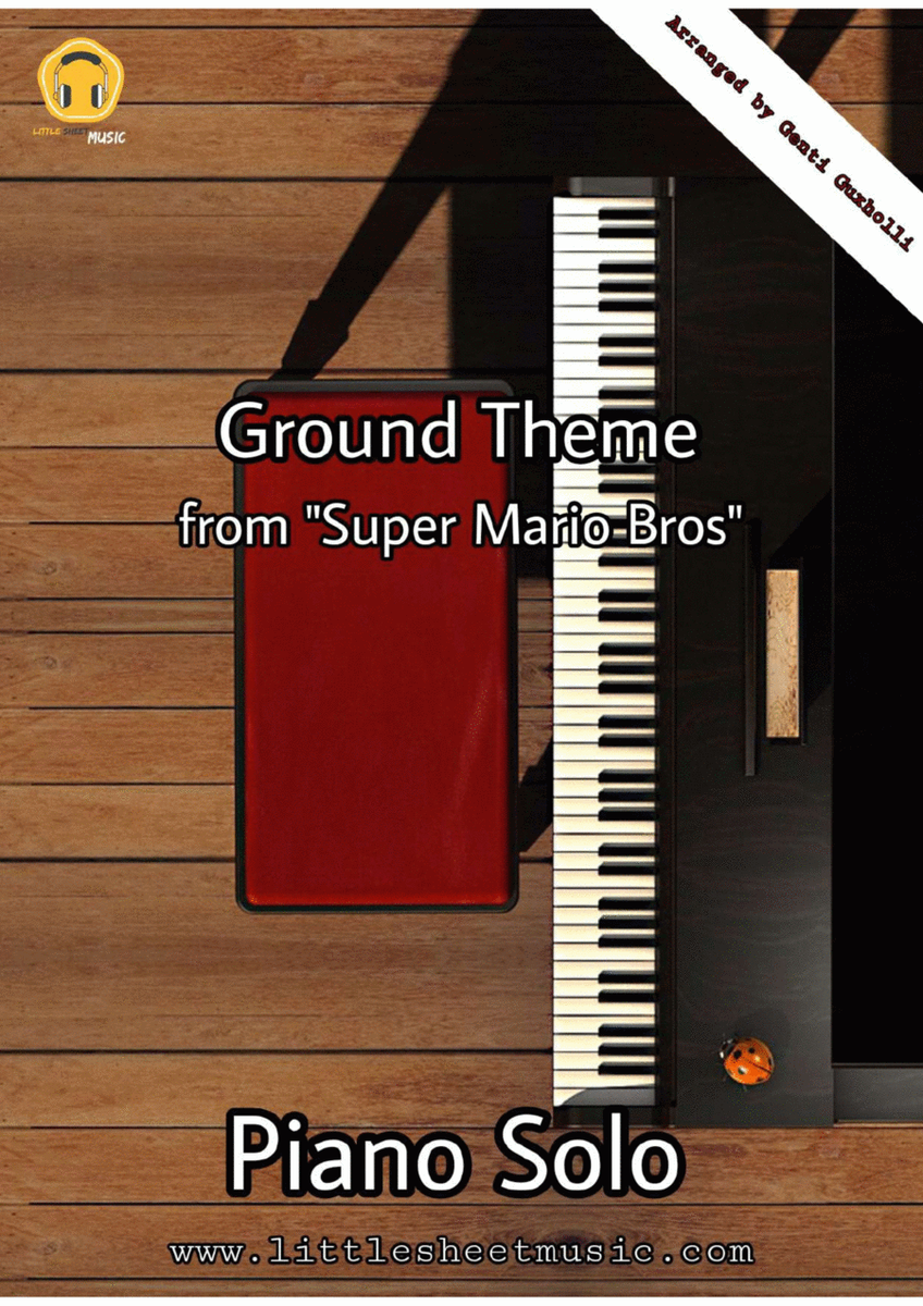 Ground Theme (from "Super Mario Bros") (Piano Solo) image number null