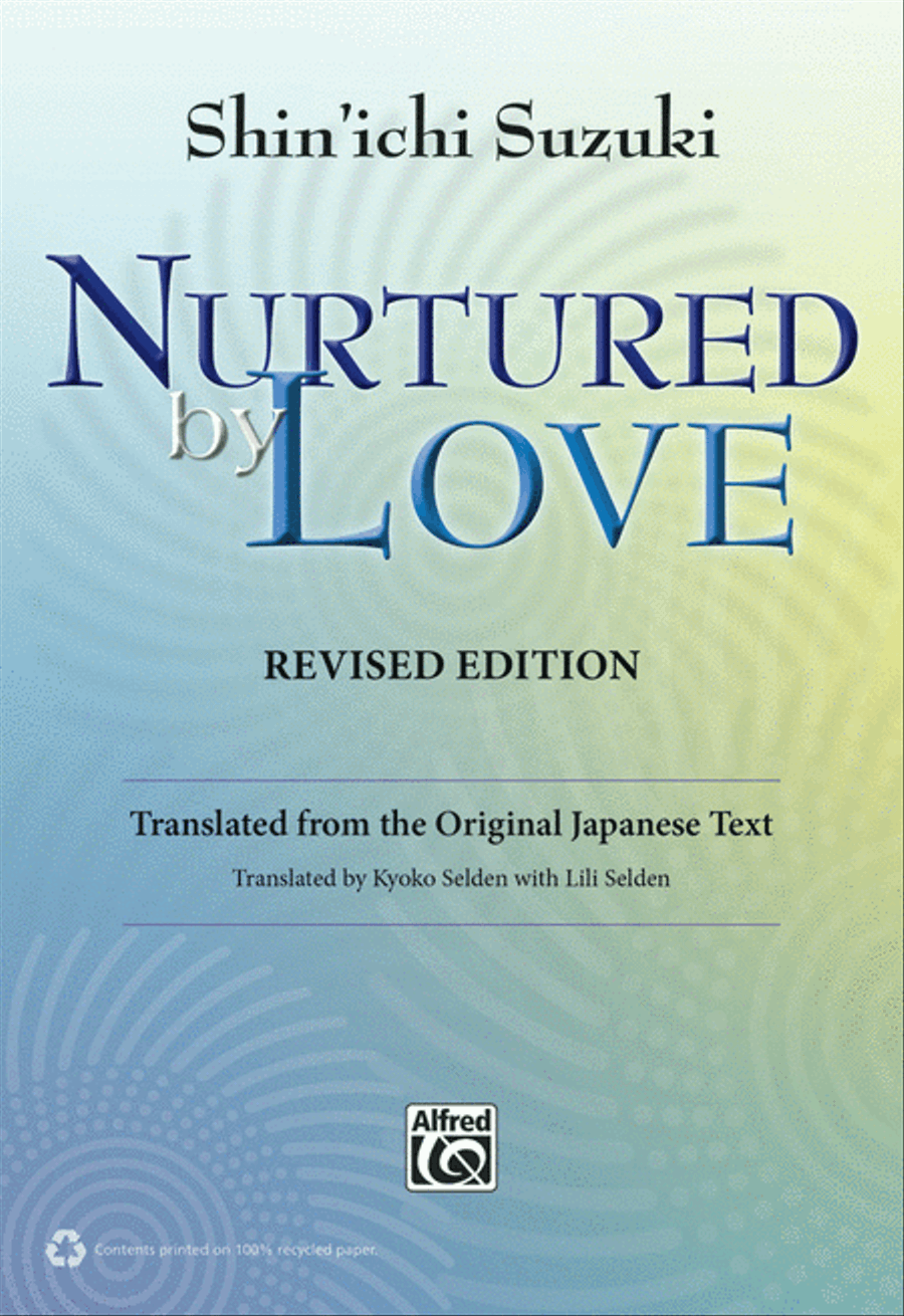 Nurtured by Love Collection / Songbook scores gallery preview page 1