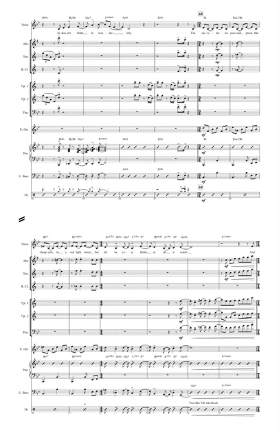 Synchronicity Ii Jazz Ensemble scores gallery preview page 6