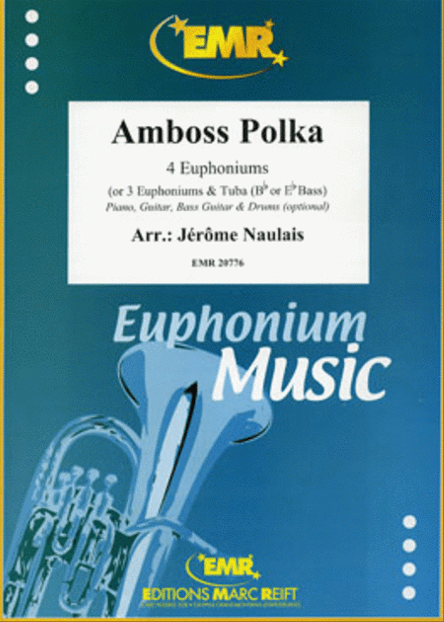 Amboss Polka Euphonium Quartet scores gallery preview page 1