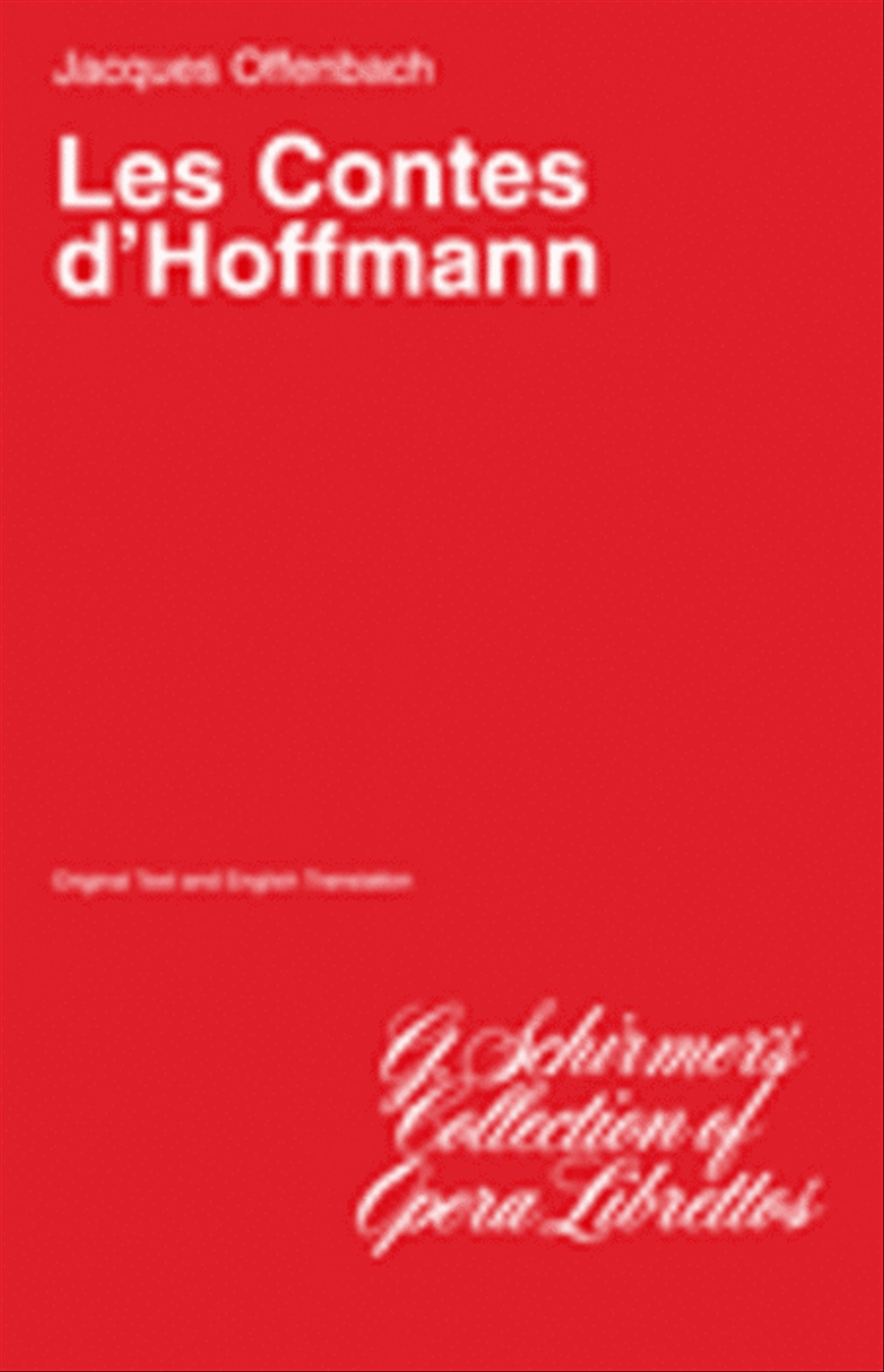 The Tales of Hoffman (Les Contes d'Hoffmann) Voice scores gallery preview page 1