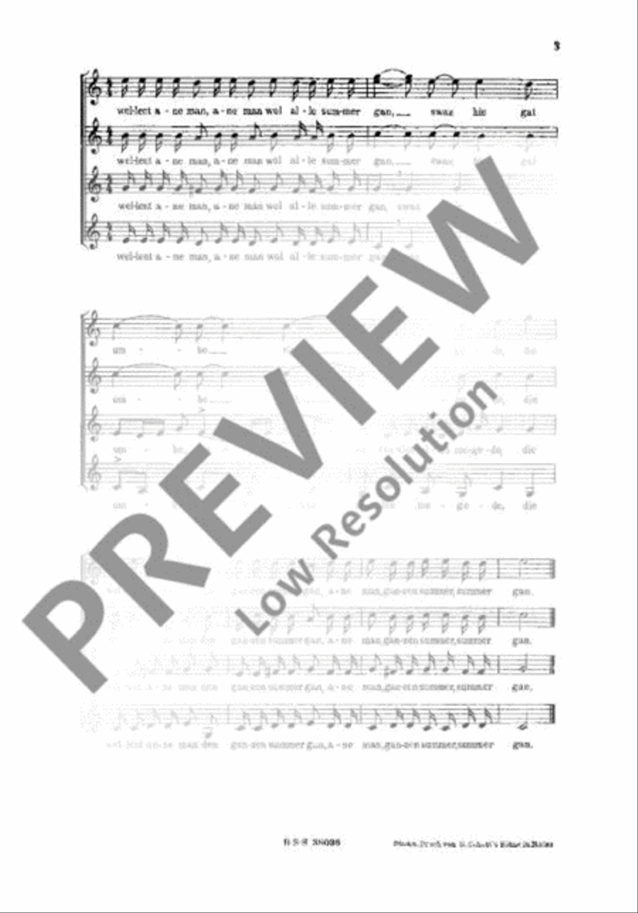 Drei Chöre SSAA scores gallery preview page 4