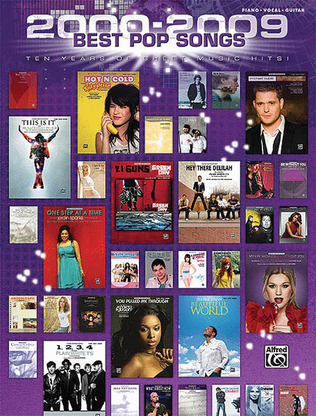 Book cover for 2000-2009 Best Pop Songs