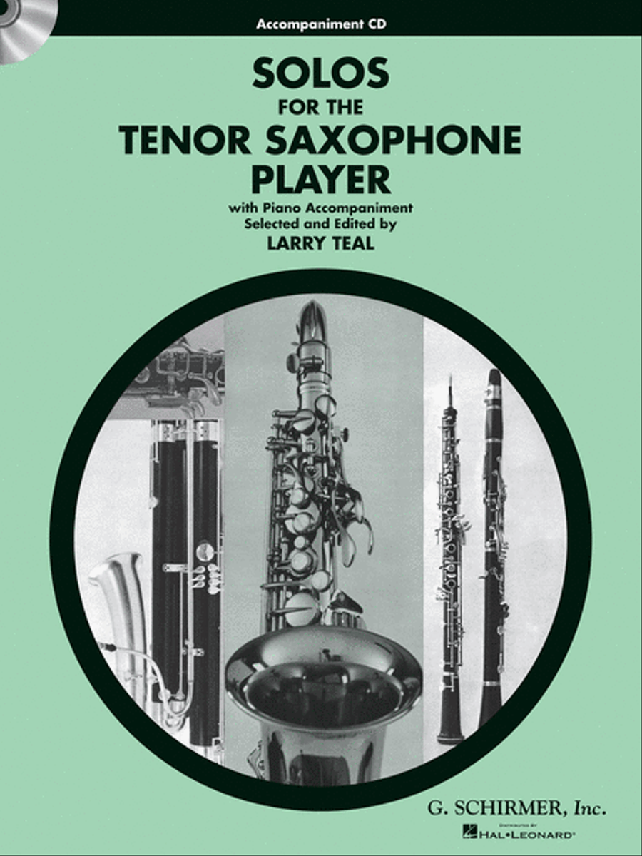 Solos for the Tenor Saxophone Player (cd only)