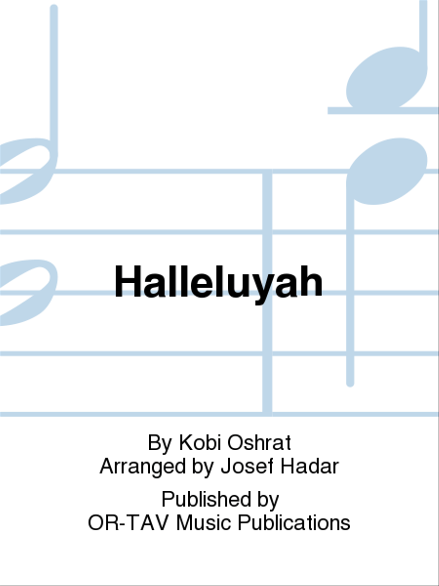 Halleluyah Halleluyah SSA scores gallery preview page 1