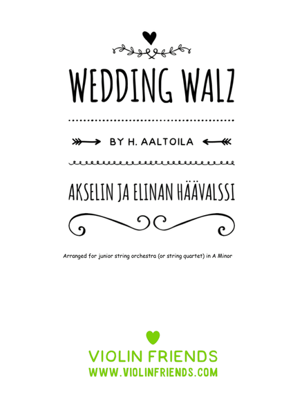Wedding Walz "Akseli and Elina" image number null