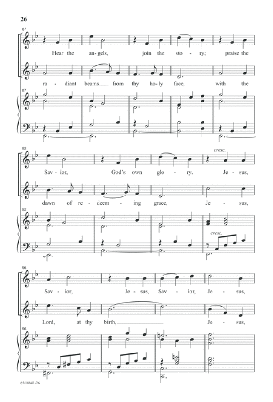 Let Us Adore Him Let Us Adore Him 4-Part scores gallery preview page 28