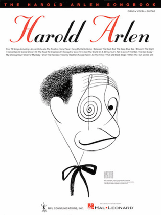 Book cover for The Harold Arlen Songbook