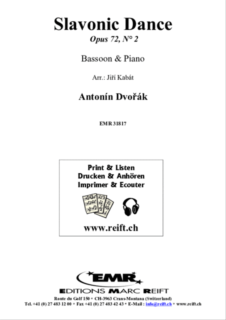 Slavonic Dance Slavonic Dance Bassoon Solo scores gallery preview page 2