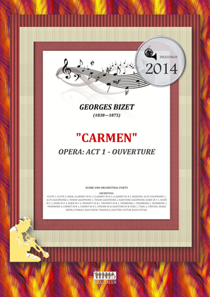 Book cover for "Carmen" Opera: Act 1 - Ouverture