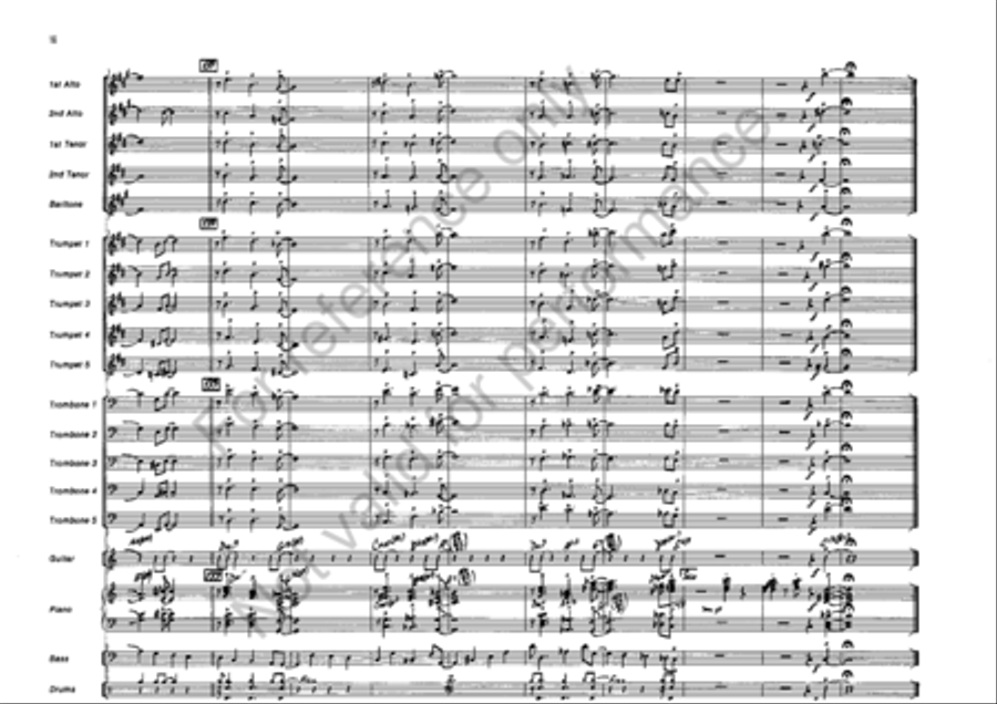 Conversation Piece Jazz Ensemble scores gallery preview page 16