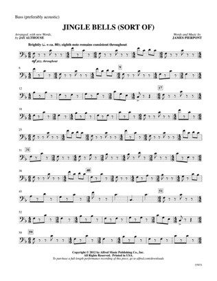 Jingle Bells (Sort Of): String Bass