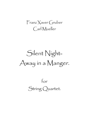 Silent Night-Away in a Manger