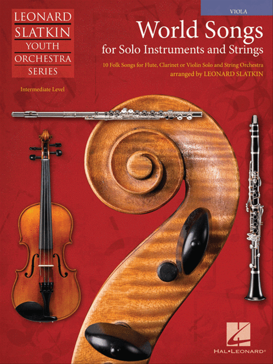 World Songs for Solo Instruments and Strings String Orchestra scores gallery preview page 1