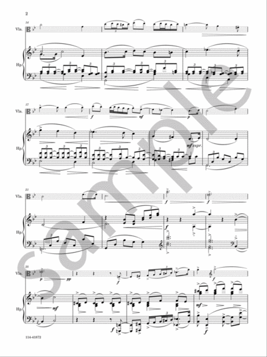 Elegy Chamber Music scores gallery preview page 4