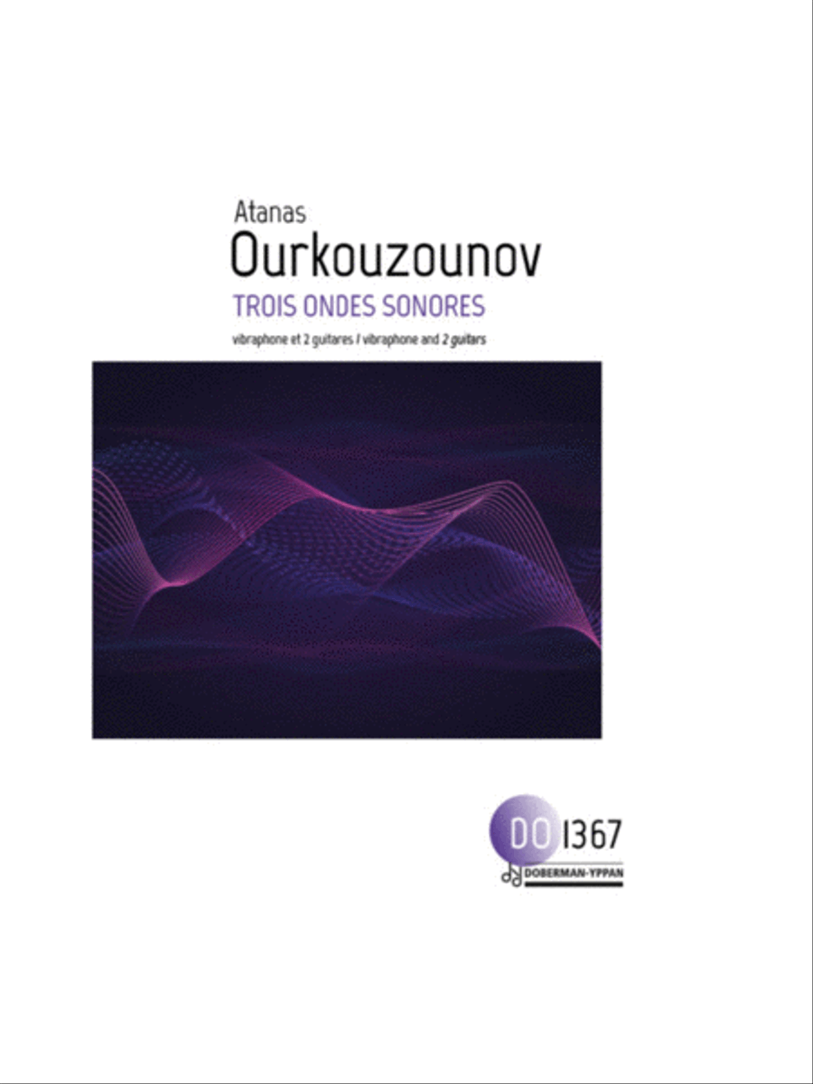 Trois ondes sonores Classical Guitar scores gallery preview page 1