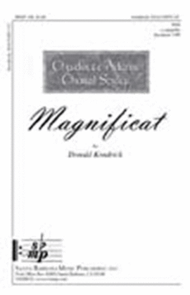 Book cover for Magnificat - SSA Octavo