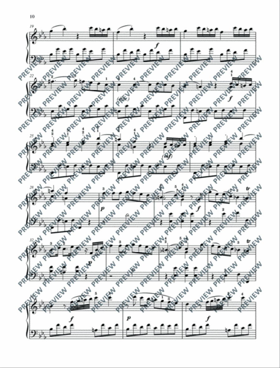Six Sonatas Piano Solo scores gallery preview page 11