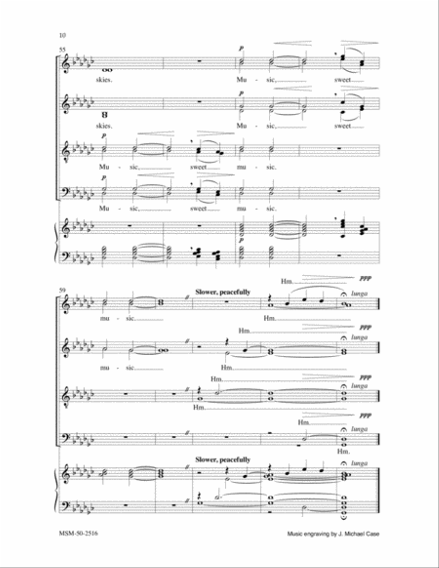 There Is Sweet Music Divisi scores gallery preview page 7