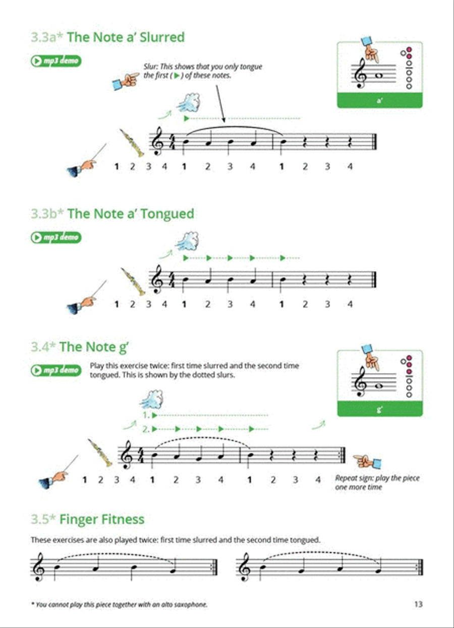 Learning Music Together Vol. 1 Soprano Saxophone scores gallery preview page 6