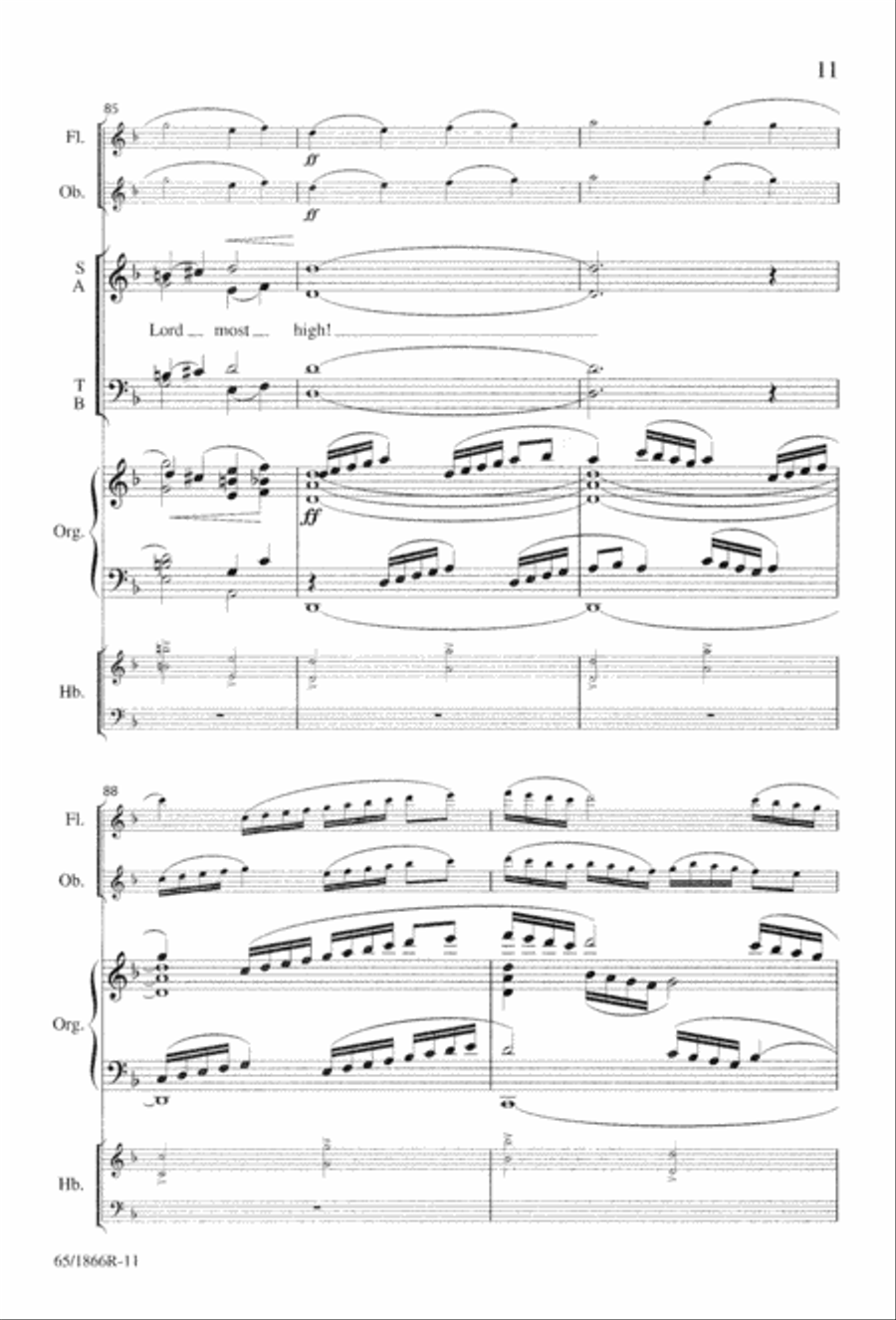 How Sweet the Sound 4-Part scores gallery preview page 13