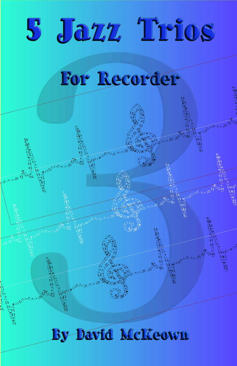 5 Jazz Trios for Recorder Soprano Recorder scores gallery preview page 1