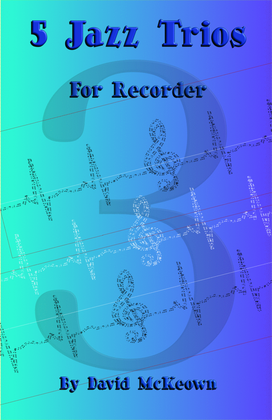 Book cover for 5 Jazz Trios for Recorder