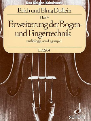 Book cover for Violin School - Volume 4