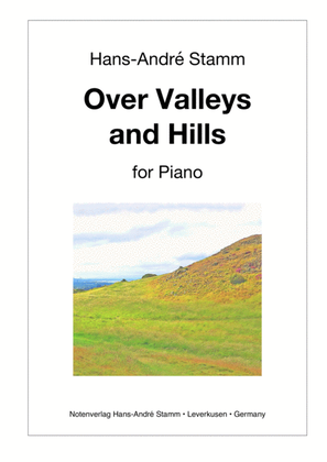 Over Valleys and Hills for Piano