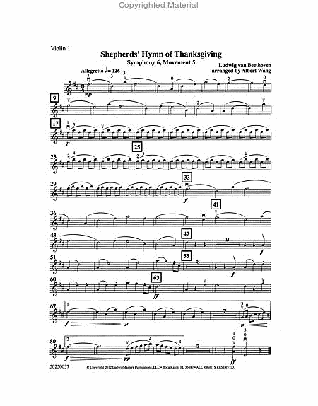 Shepherd's Hymn of Thanksgiving image number null