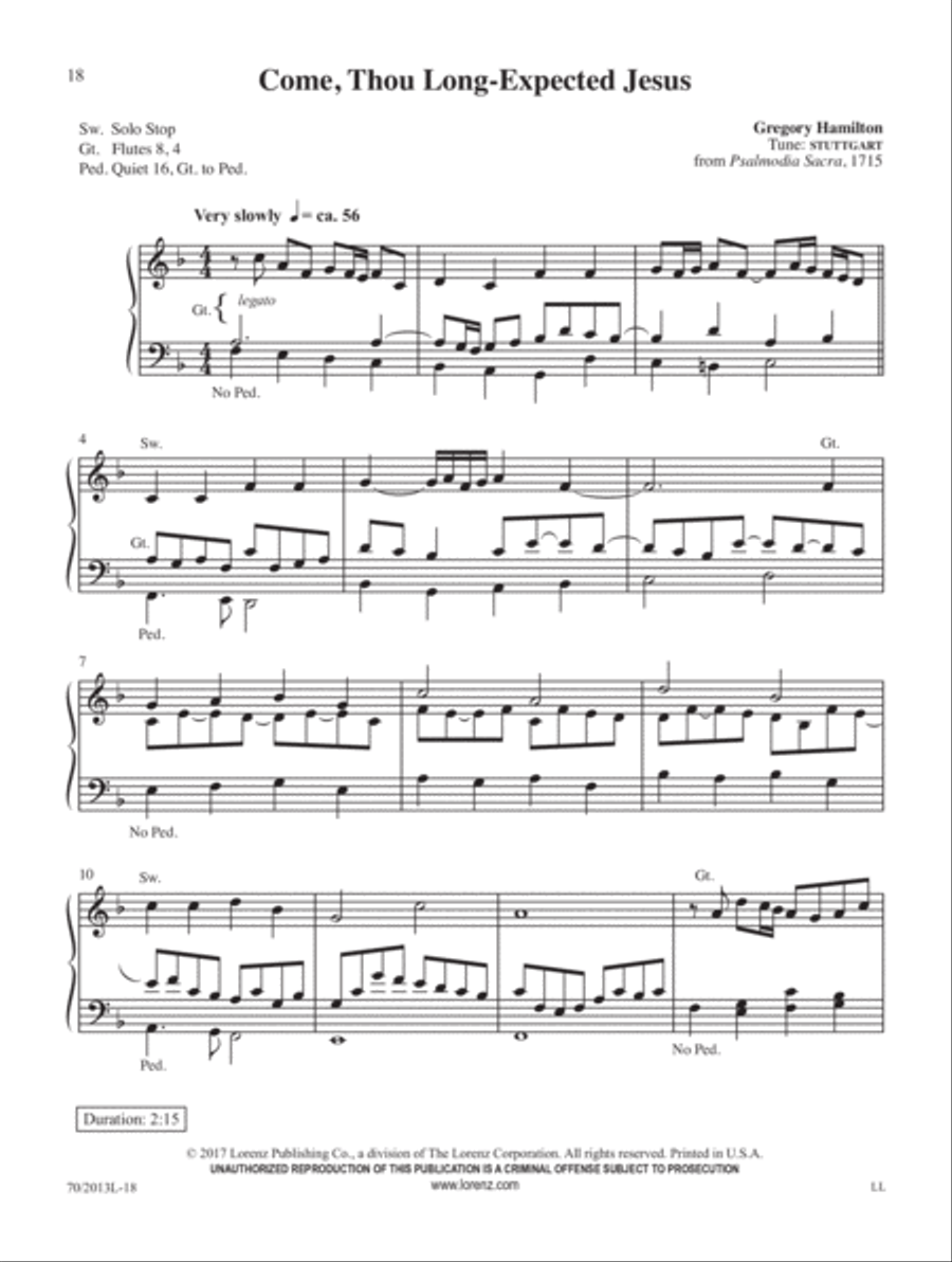 The Complete Organist, Vol. 2 Organ Solo scores gallery preview page 8
