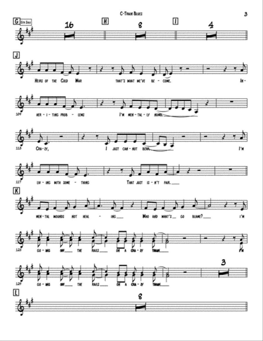 Crazy Train Crazy Train Large Ensemble scores gallery preview page 3