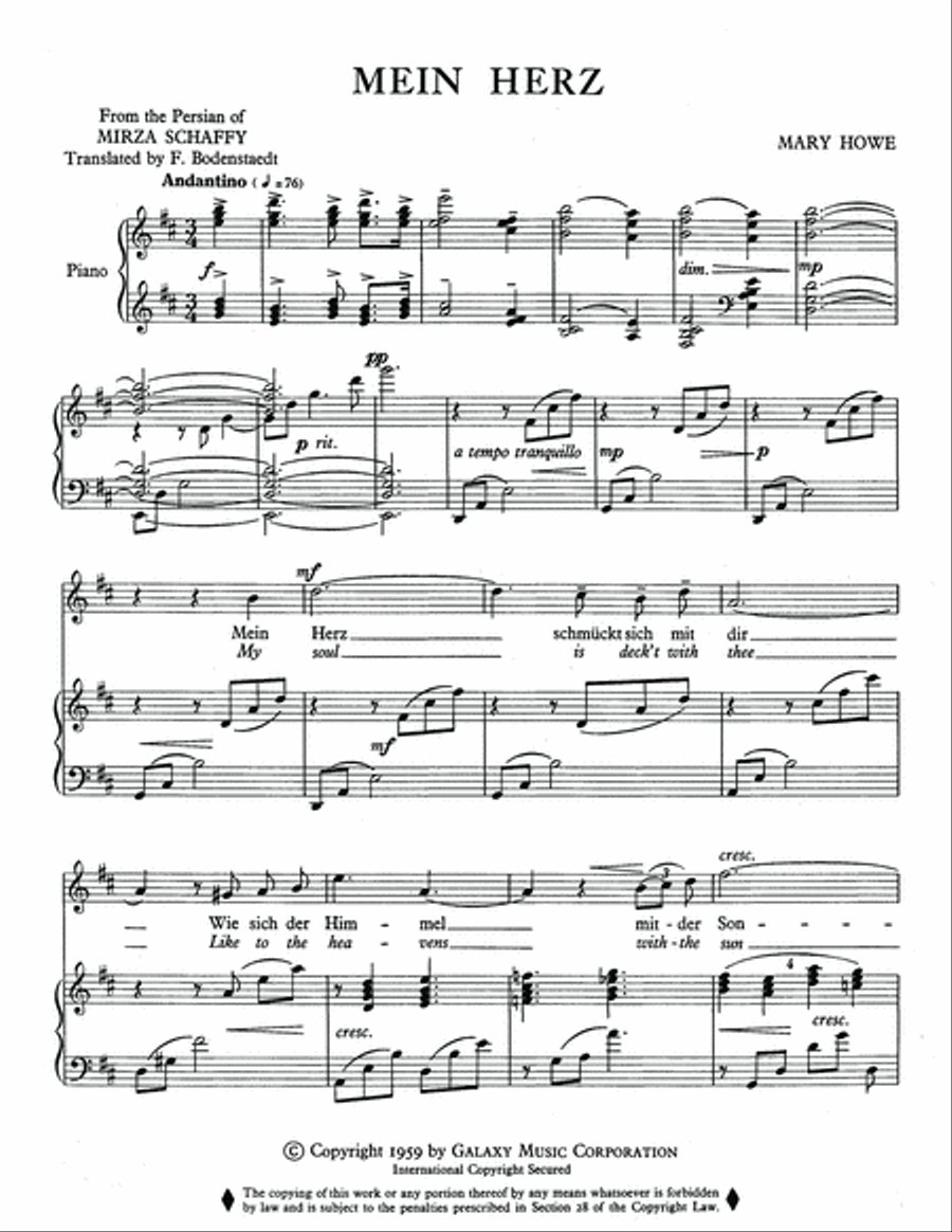 German Songs German Songs High Voice scores gallery preview page 4