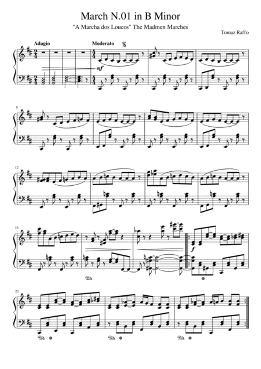 March N 1 in B Minor, 