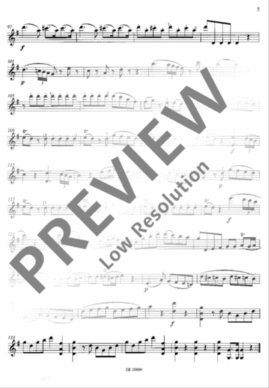 Eine kleine Nachtmusik Eine kleine Nachtmusik Part scores gallery preview page 5