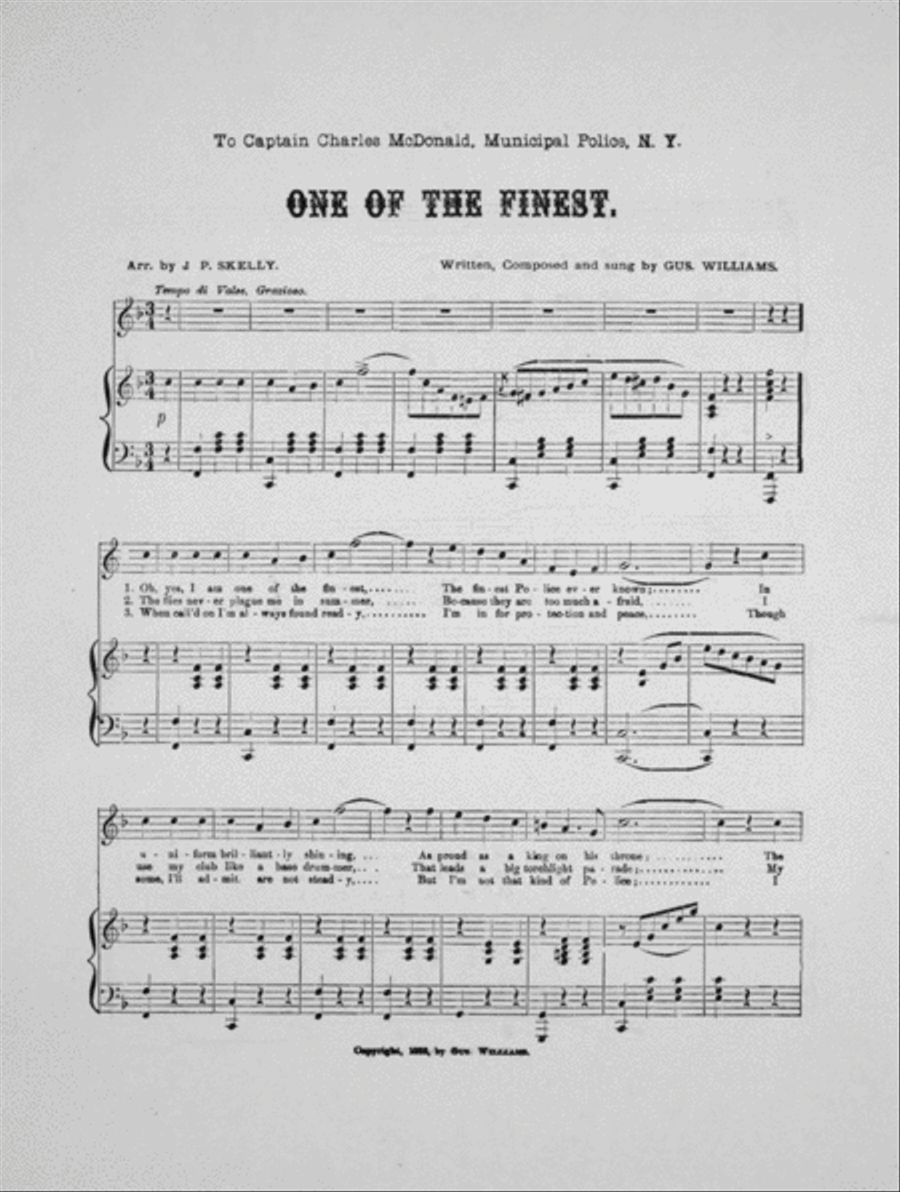 One of the Finest Voice scores gallery preview page 2