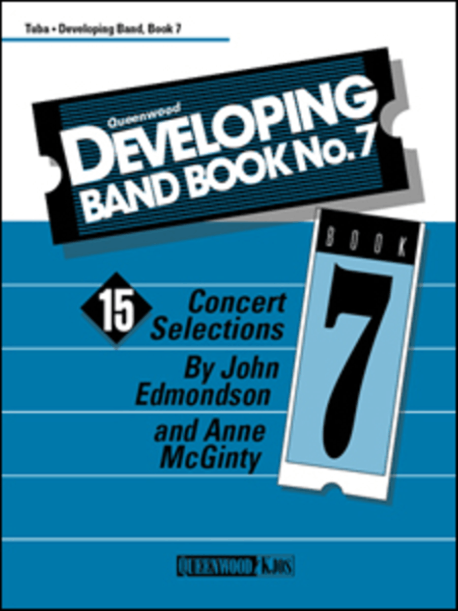 Developing Band Book No. 7 - Tuba Concert Band Methods scores gallery preview page 1