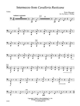 Intermezzo from Cavalleria Rusticana: Tuba