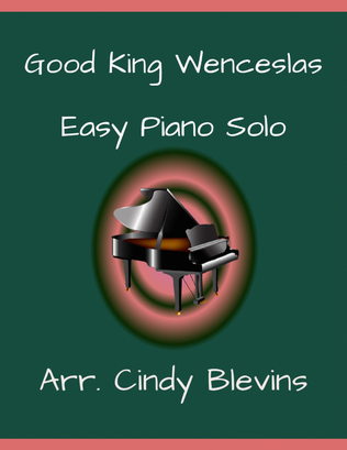 Good King Wenceslas, Easy Piano Solo