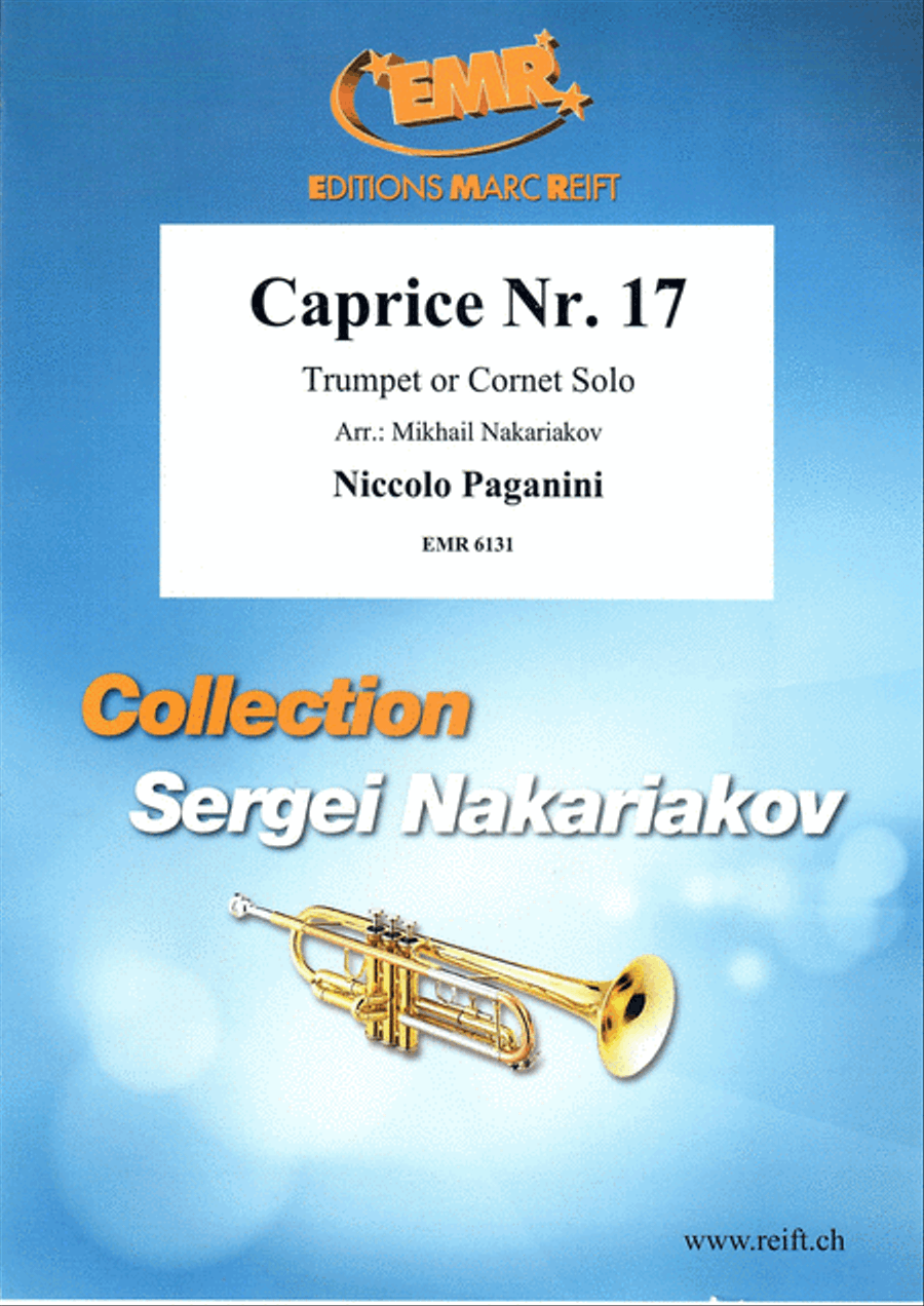 Caprice No. 17 Cornet scores gallery preview page 1