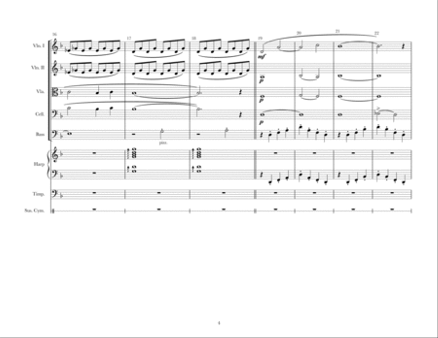 Listen To Angels String Orchestra scores gallery preview page 5