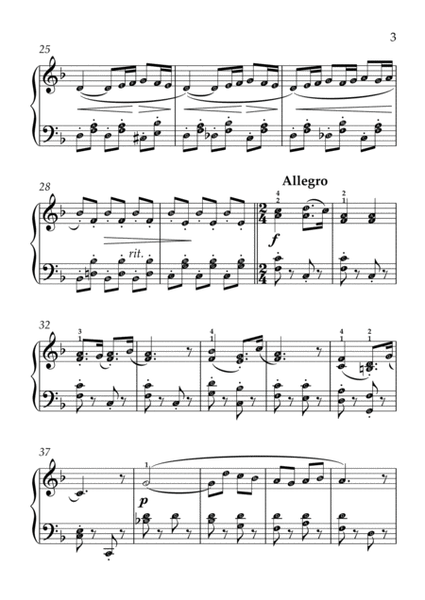Bizet - Themes from Carmen(With Note name)
