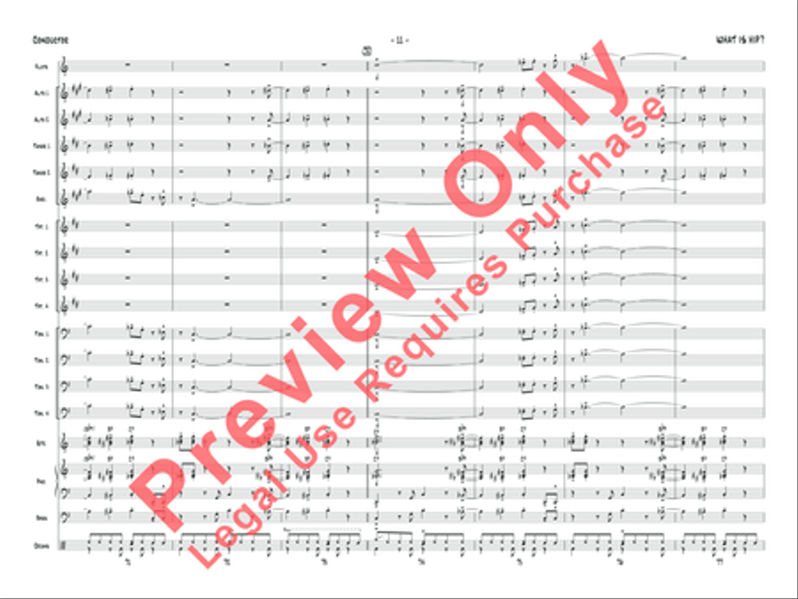 What Is Hip Jazz Ensemble scores gallery preview page 28