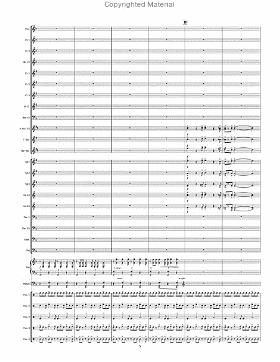 Labyrinth Concert Band scores gallery preview page 3