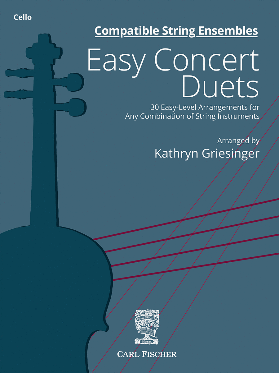 Compatible String Ensembles: Easy Concert Duets (Cello) String Duet scores gallery preview page 1